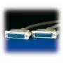 ROLINE Cable Serie - DB-25 (M) a DB-25 (M)