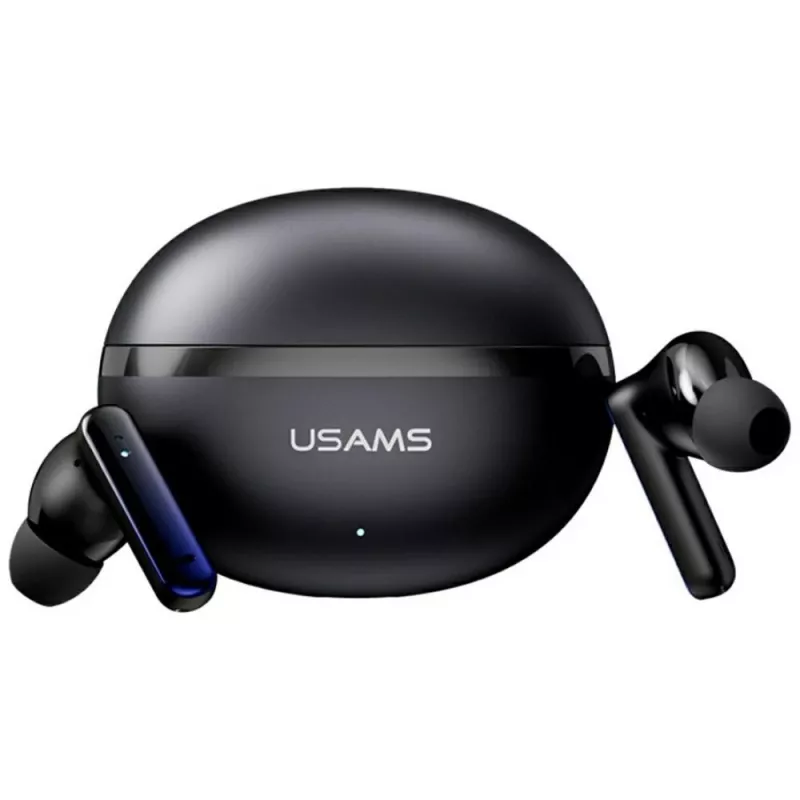 Auriculares Bluetooth Usams TWS E02 ANC+ENC negros