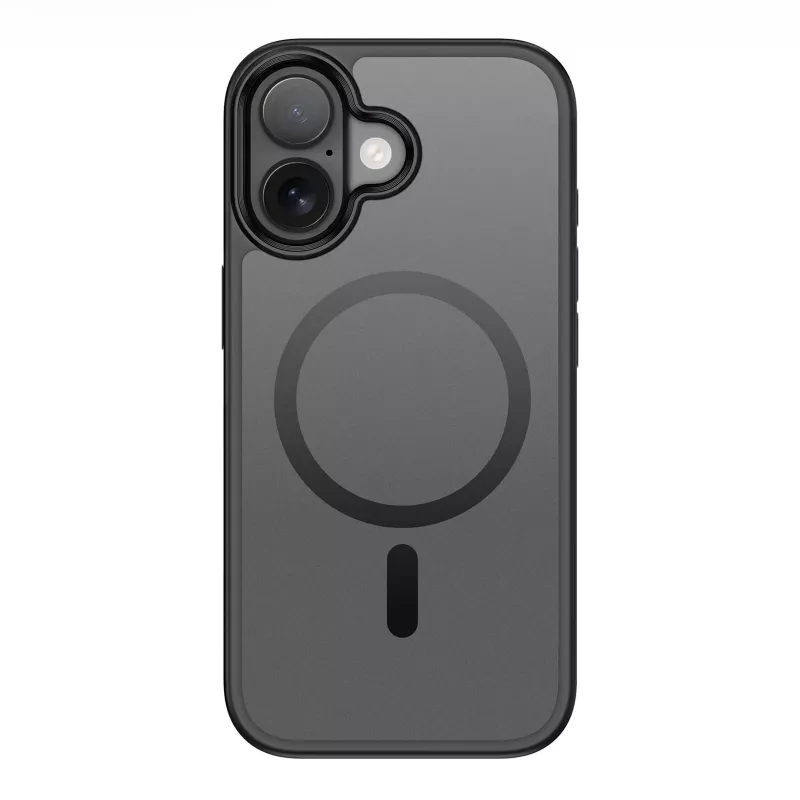 nevox StyleShell Invisio - iPhone 17 6.3 compatible con MagSafe negro (2542)