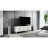 Soporte de TV Cama LOTTA 140cm blanco + roble sonoma