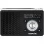 Radio portátil TECHNISAT DIGITRADIO 1 A — DAB+/FM, pantalla OLED, USB-C, auriculares de 3,5 mm, 1 W, negro/plata