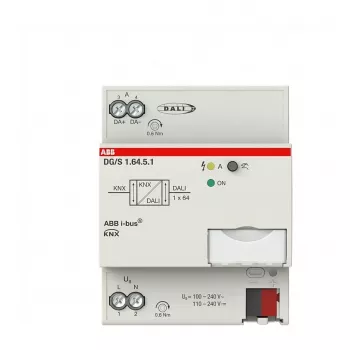 ABB Stotz S&J DALI-Gateway Premium, un módulo, REG DG/S1.64.5.1 (2CDG110273R0011)