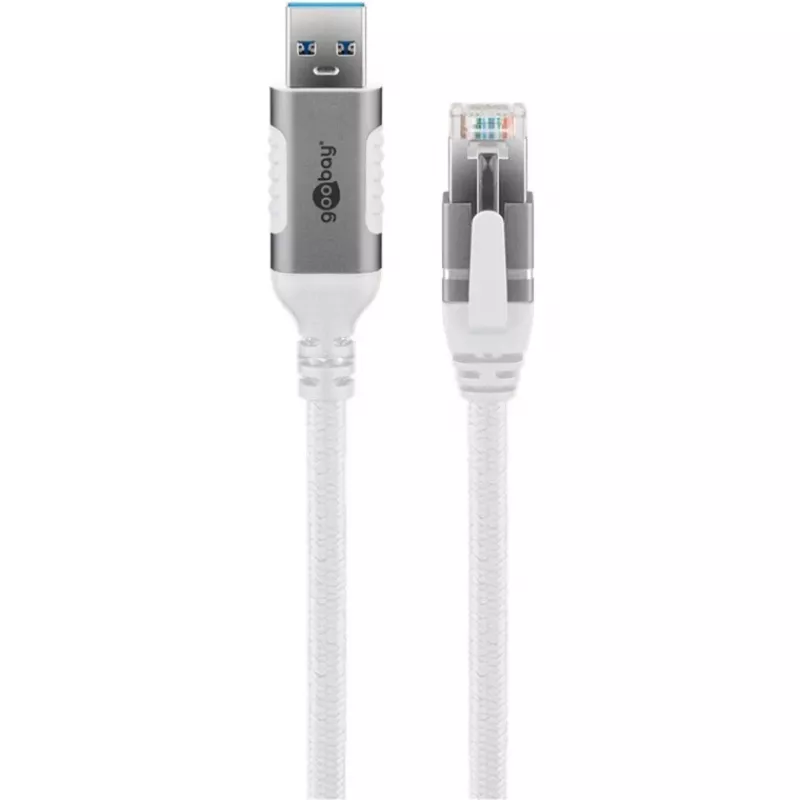 Cable Ethernet USB-A 3.2 Gen1 macho > RJ-45 macho, adaptador LAN