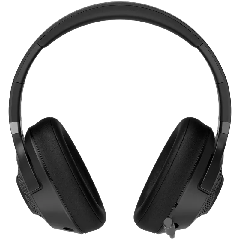 LORGAR Noah 500, auriculares gaming inalámbricos con micrófono, JL7006, BT 5.3, autonomía de hasta 58 h (1000mAh), cable de carga USB-C (0,8 m), cable AUX de 3,5 mm (1,5 m), tamaño: 195*185*8