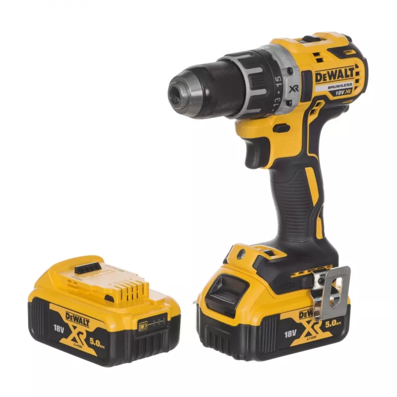 Taladro atornillador de apriete rápido DeWALT XR 18V batería Li-Ion, enchufe europeo
