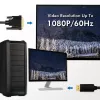 Adaptador de cable de vídeo LogiLink CV0131 2 m DisplayPort DVI negro