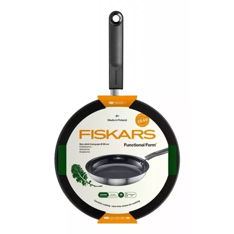 Fiskars 1072312 Functional Form Sartén 280 mm Sartén gourmet redonda