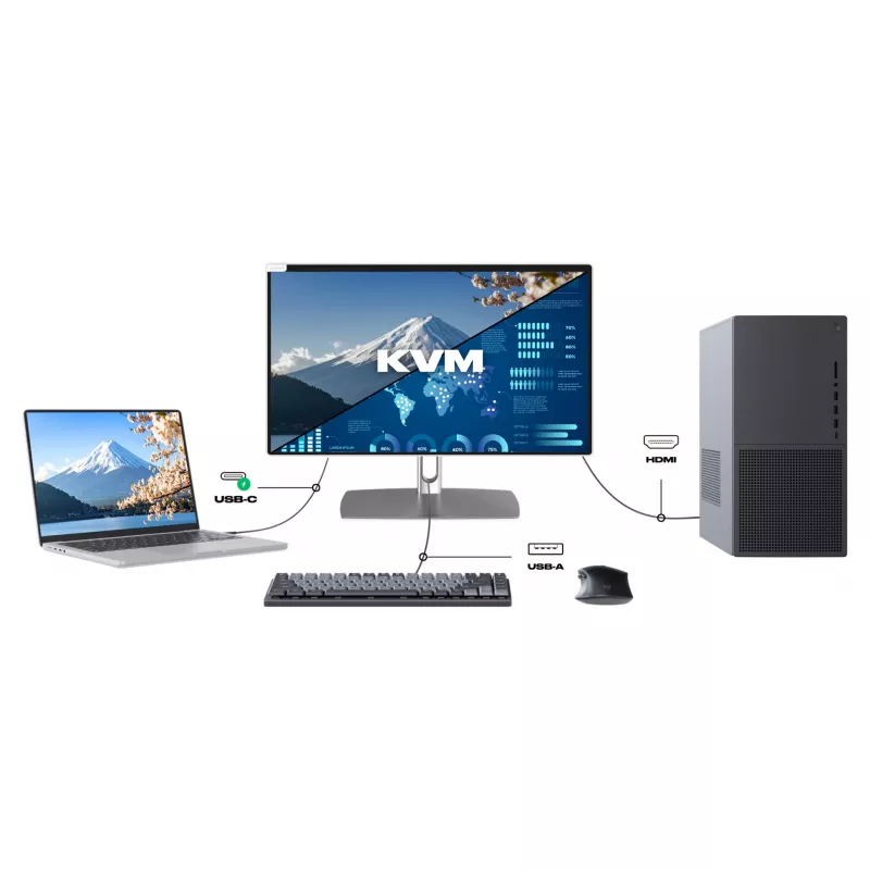 JAPANNEXT Monitor táctil FHD 54,61 cm (21,5
