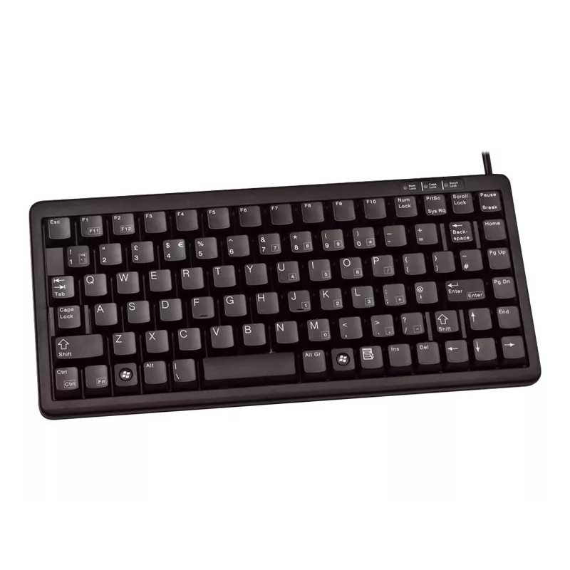 Teclado CHERRY G84-4100 universal USB QWERTY inglés de EE. UU. negro