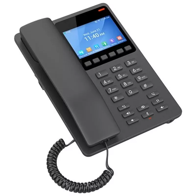 Teléfono IP Grandstream Networks GHP631 negro