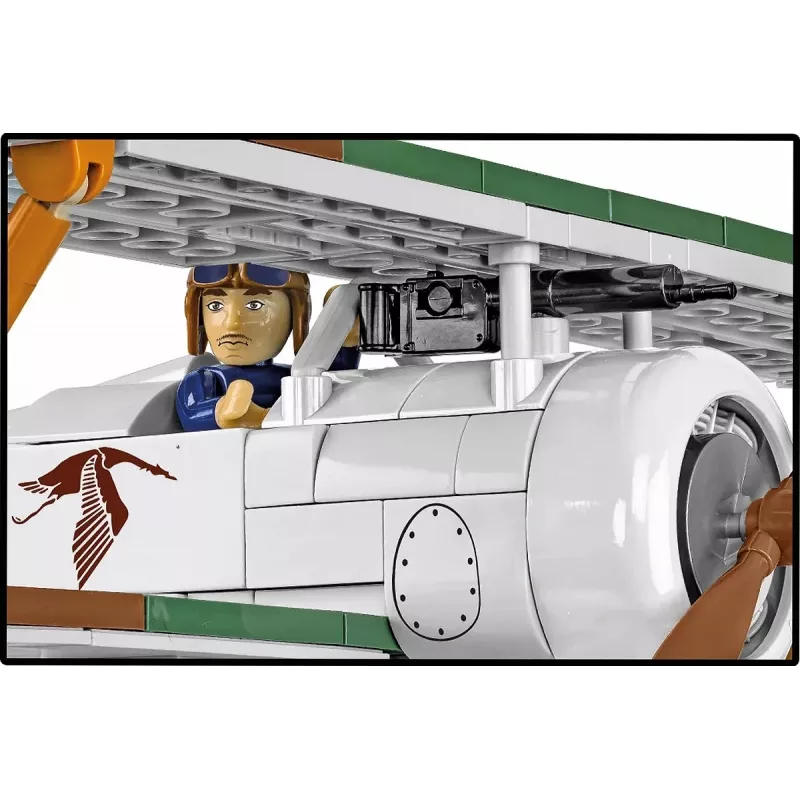 Set de construcción Cobi Blocks Nieuport 17 C.1 277 piezas — maqueta de avión, set de bloques coleccionable