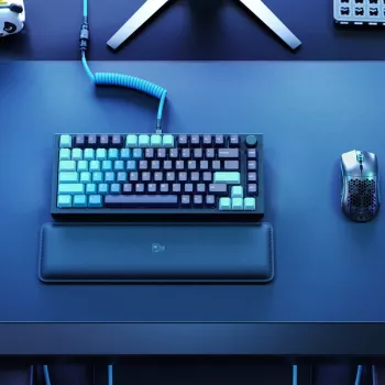 Glorious GPBT Keycaps - 114 teclas PBT, ANSI, distribución US - Celestial Ice (GLO-KC-GPBT-CI)