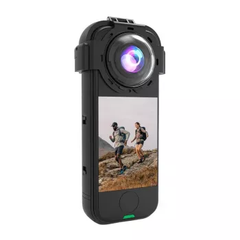 Funda protectora de lentes con cristal templado Puluz para Insta360 X4 Air
