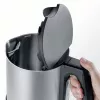 Severin WK 3409 Hervidor de agua 1,7 L Negro - Acero inoxidable 2200 W (WK 3409)