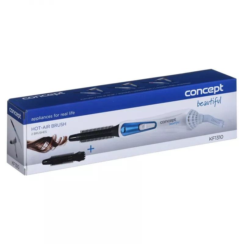Cepillo de aire caliente Concept KF-1310 azul, blanco 400 W 0,19 m
