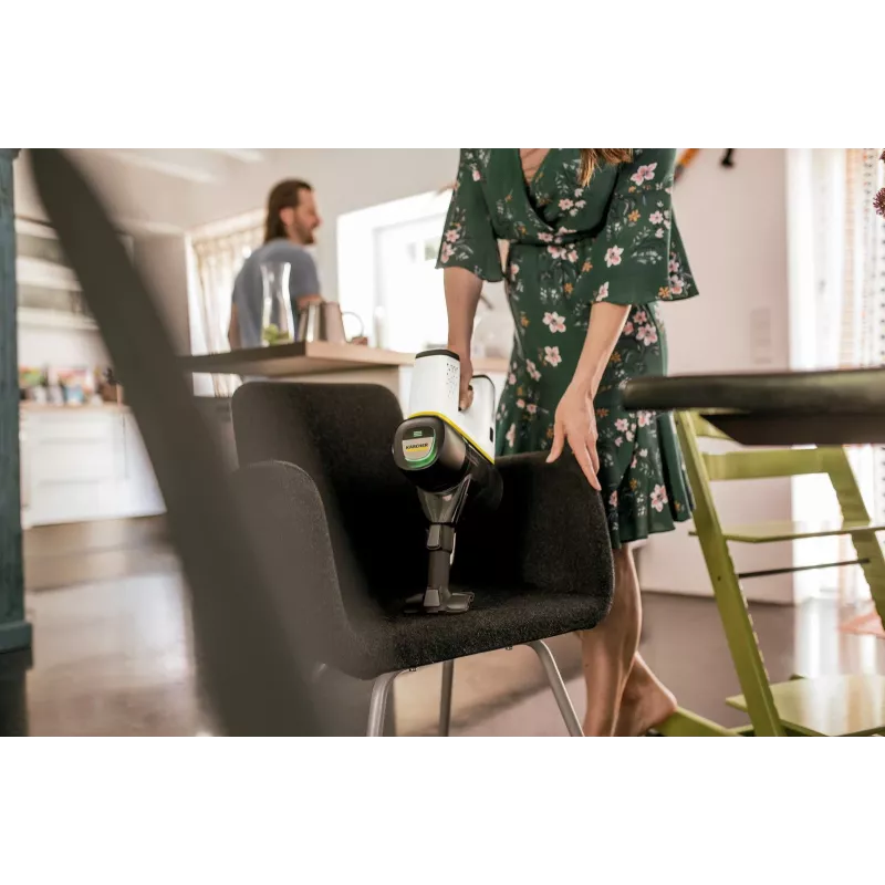 Aspirador de escoba Karcher VC 6 Cordless ourFamily Duo — aspirador de escoba inalámbrico, 25,2 V, 0,8 L, HEPA 12, 50 min de autonomía