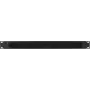 Panel de gestión de cables LOGON RAO200BL negro metal 48,3 cm