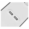 Protector de sobretensión Belkin BSV401CA2M negro blanco 4 tomas de corriente 2 m