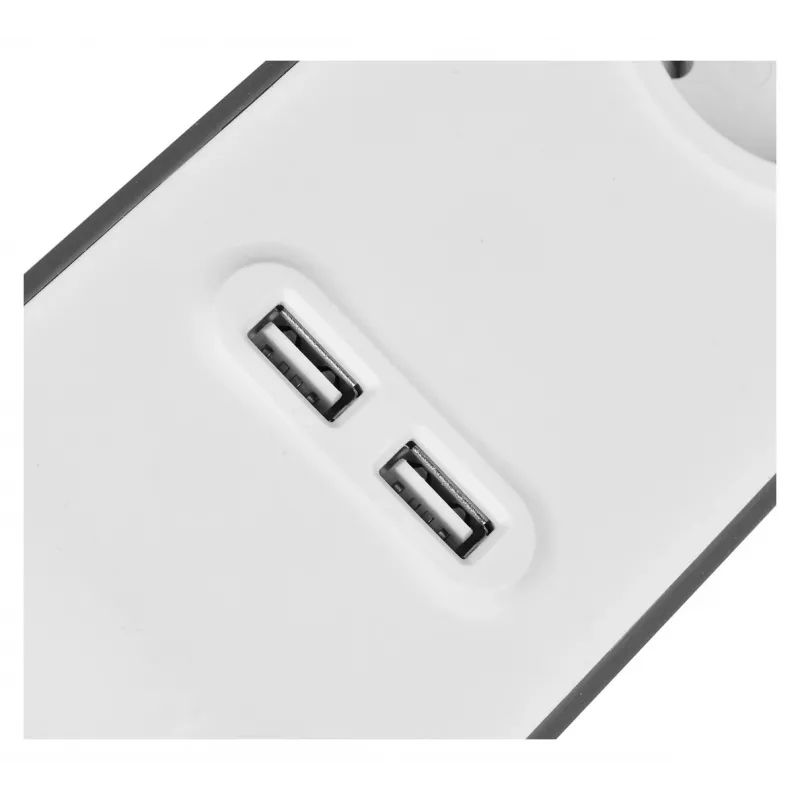 Protector de sobretensión Belkin BSV401CA2M negro blanco 4 tomas de corriente 2 m