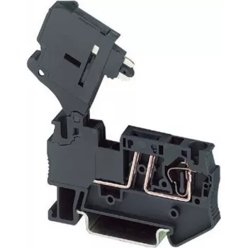 Phoenix Contact Borne de fusible de resorte ST 4-HESILA 250 (5X20) negro, contenido: 1 ud. (3036563)