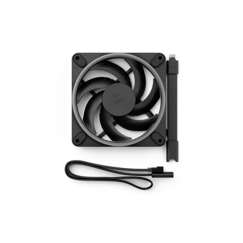 Fractal Design Momentum 12 RGB ventilador de caja de 120 mm, negro