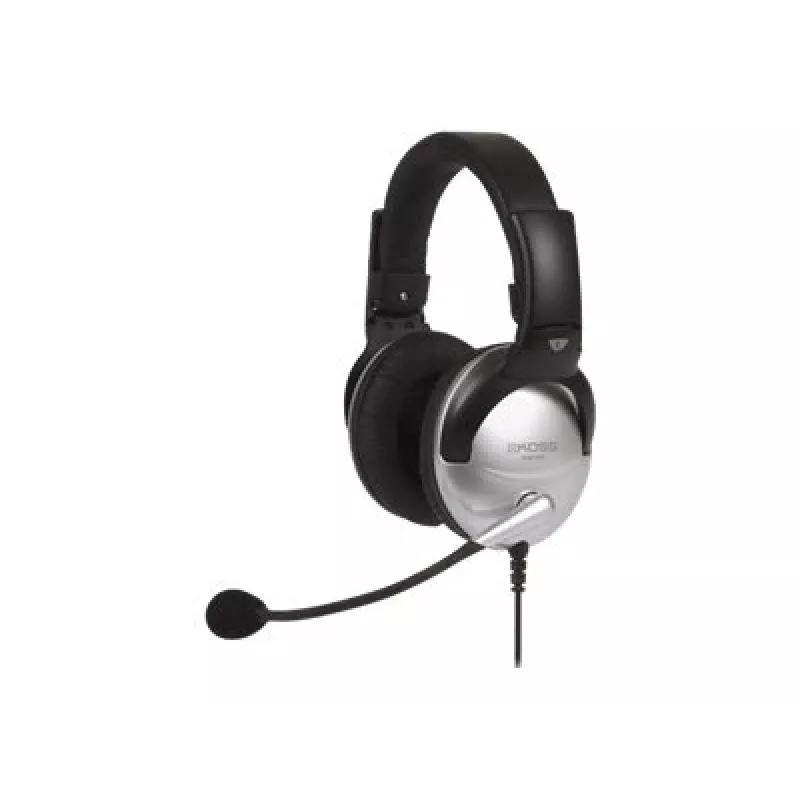 Koss SB45 Headset con cable diadema Llamadas/Música Negro, Plata
