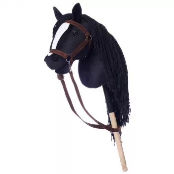 Caballo de palo HOPPIHORSE Hobby Horse A3 negro