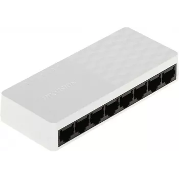 Hikvision DS-3E0508D-O Switch de red Gigabit Ethernet (10/100/1000) Negro, Blanco