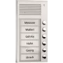 Placa de calle PAK06-EN Audio 6 teclas 1 fila AP Plata (PAK06-EN)