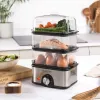 Salter EK5885VDE Vaporera compacta de 3 niveles