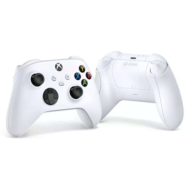 Microsoft Xbox Wireless Controller - Gamepad - Inalámbrico - Bluetooth - Robot White - para PC, Microsoft Xbox One, Android, Microsoft Xbox Series S, Microsoft Xbox Series X