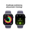 Apple Watch Series 11 GPS + Cellular 42mm caja de aluminio plateado con correa deportiva Purple Fog - M/L