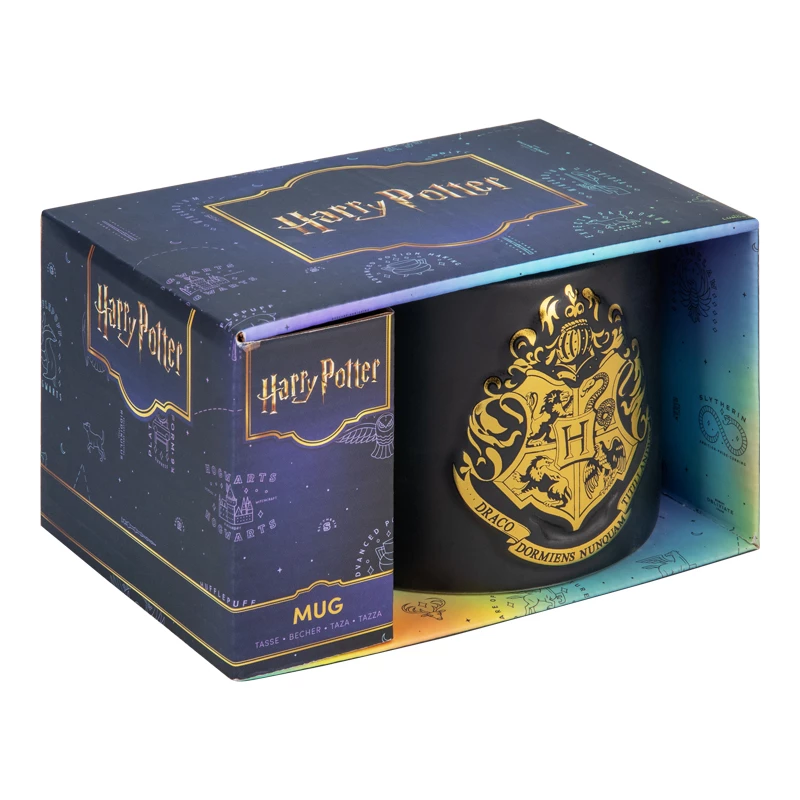 Paladone Hogwarts Crest taza en relieve