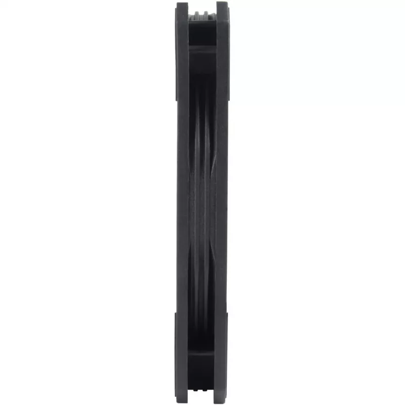 Ventilador de carcasa SILVERSTONE SST-AS120B 120mm negro transparente, 3-Pin