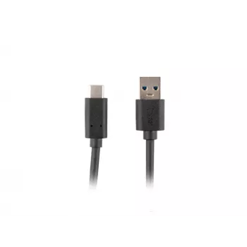 Cable USB Lanberg CA-USBO-31CU-0018-BK 1,8 m USB 3.2 Gen 1 (3.1 Gen 1) USB-C USB-A negro (CA-USBO-31CU-0018-BK)