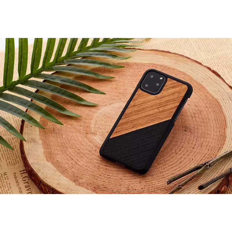 Funda para smartphone man and wood para iPhone 11 Pro Max — Western negro