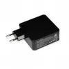 Fuente de alimentación para portátil IBOX IUZ65WA, AC/DC automática 100–240V → 18,5–20,5V, 65W, 1×USB, negra