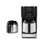 Caso | Cafetera con dos jarras isotérmicas | Taste & Style Duo Thermo | Cafetera de filtro | 800 W | Negro/acero inoxidable