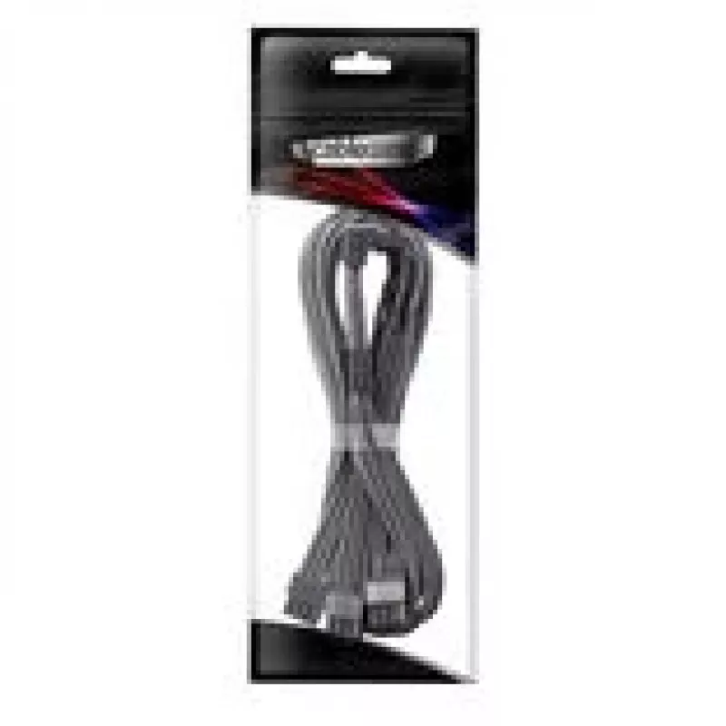 Cable de conexión CableMod C-Series Pro - Variante B, 16-Pin a 3x8-Pin PCIe, carbono