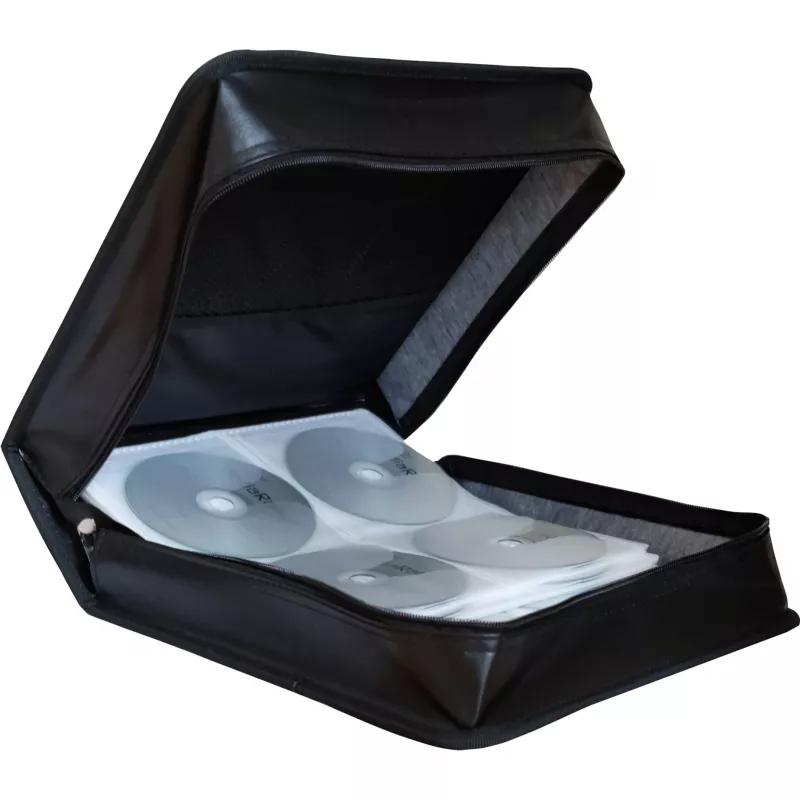 MEDIARANGE Maletín de almacenamiento para CD/DVD – 200 CD/DVD