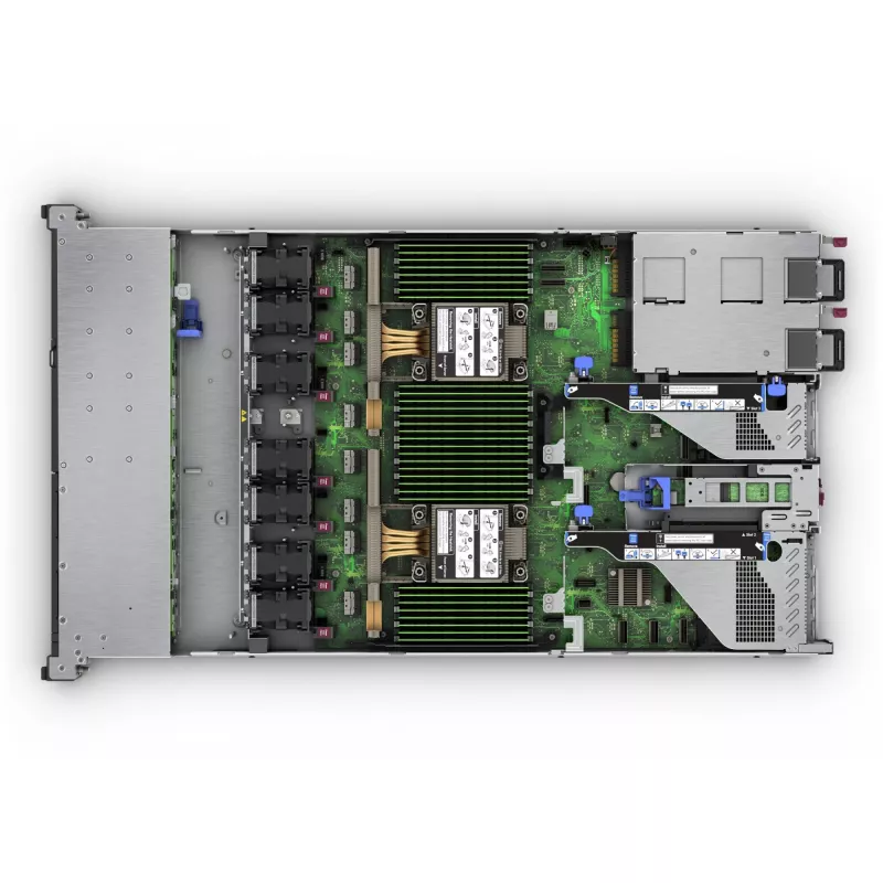 HPE ProLiant DL360 Gen11 4510 2,4 GHz 12c 1P 2x32GB-R 8SFF MR408i-o 2x960 GB SSD 2x1000 W PS EU Servidor