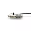 Cable de seguridad DICOTA D31933 antracita 2m candado de combinación