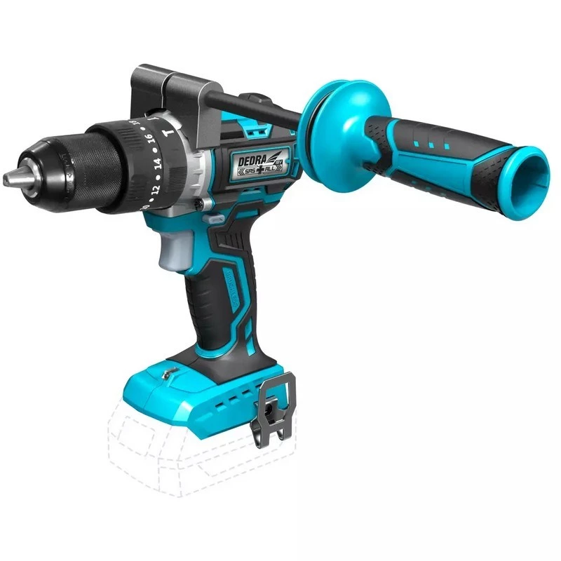 Atornillador/llave de impacto eléctrico Dedra DED7140 diseño fiable tamaño compacto