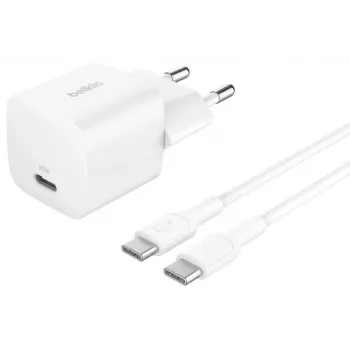 Fuente de alimentación Belkin BoostCharge WCA012KQ1MWH-B6 25W PD 3.1 PPS USB-C