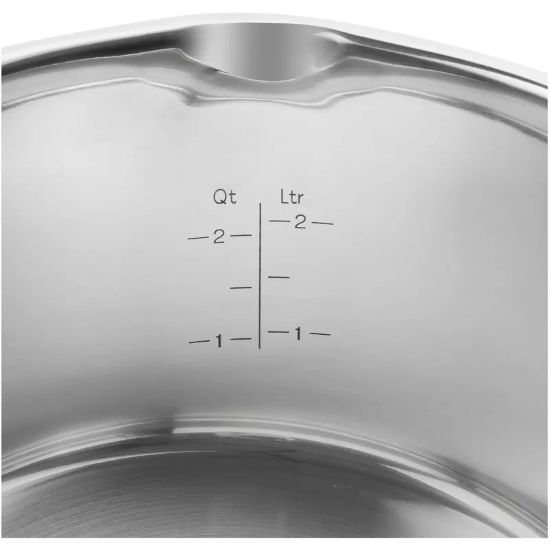 ZWILLING SIMPLIFY 66870-004-0 set de ollas acero inoxidable 4 pzas. plata negro