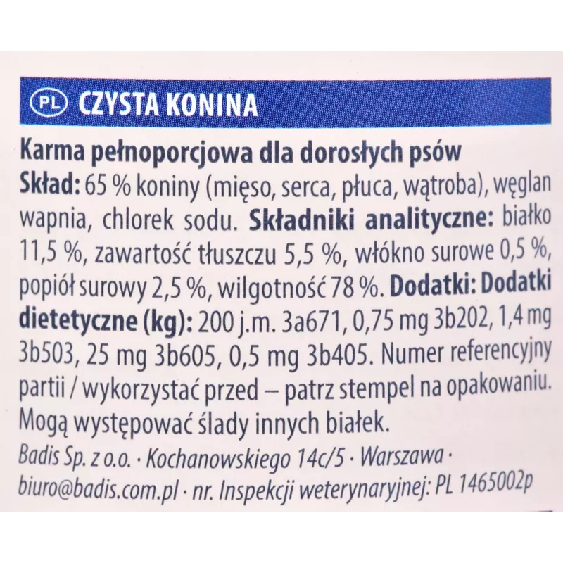animonda GranCarno Single Protein carne de caballo comida húmeda para perros, 400 g