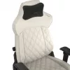 Silla gaming para PC Corsair TC500 LUXE con asiento tapizado beige