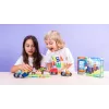 Bloques de construcción Marioinex Farmer Tractor Meadow – 110 piezas, para niños a partir de 6 años, set multicolor