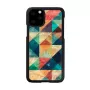 Funda para smartphone iKins para iPhone 11 Pro – funda protectora Mosaic negra
