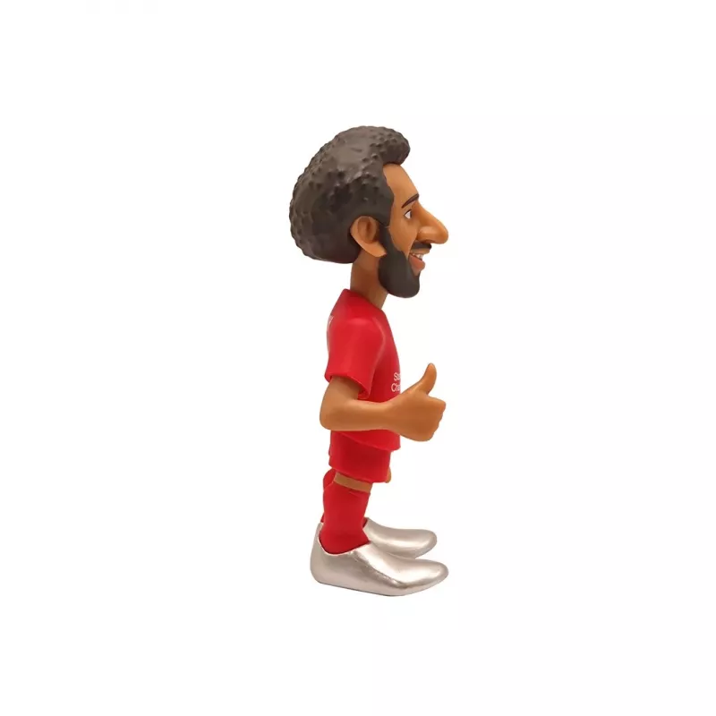 Figura coleccionable MiniX Liverpool – Mohamed Salah, modelo MiniX 11117, estatua en miniatura de jugador